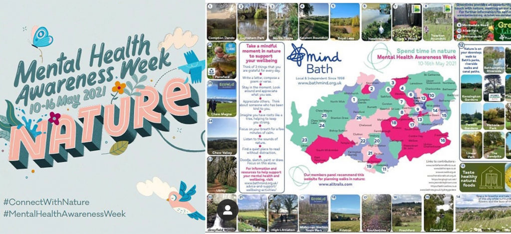 ‘Bathscape’ have Teamed Up With Bath Mind To Provide Walks To Improve Mental Health.