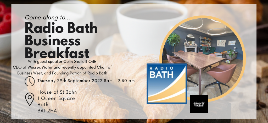 Come along to the September Business Breakfast, and bring a guest for free!