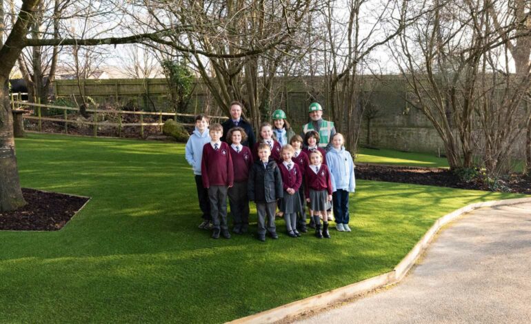 School’s playground gets a revamp thanks to Holburne Park developers