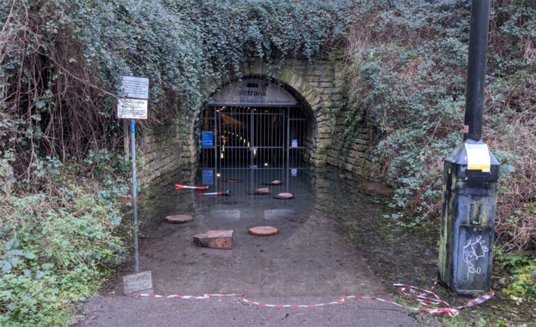 Devonshire Tunnel reopens to the public as water levels subside