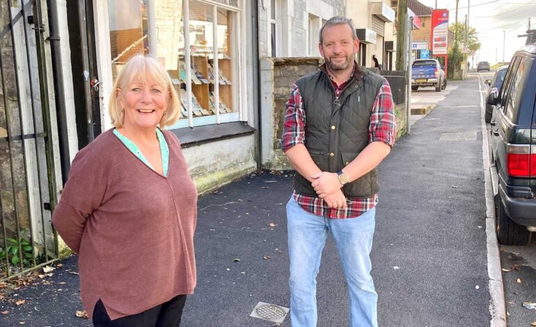 Improvement works to village’s pavements welcomed by councillors