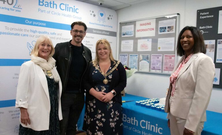 ITV star opens Bath hospital’s new £600k imaging department