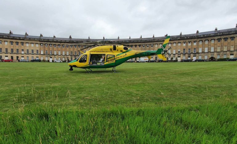 Air ambulance charity renamed to include Bath as it marks 35th year