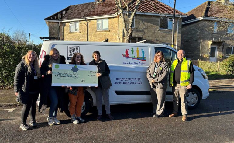 Curo supports Bath community charity with donation towards van