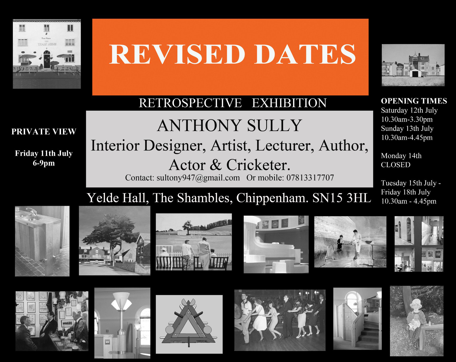 Retrospective Exhibition by Anthony Sully Retrospective Exhibition by Anthony Sully