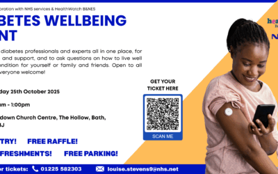 Diabetes Health Awareness Event in Bath – 25th October 2025