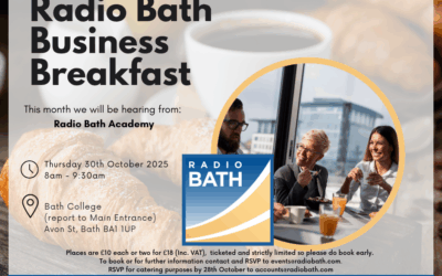 Join us for Octobers Business Breakfast