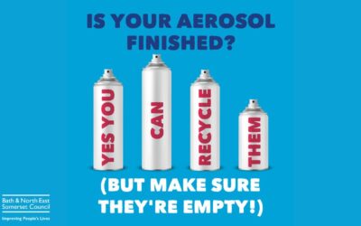 B&NES residents encouraged to recycle empty aerosols