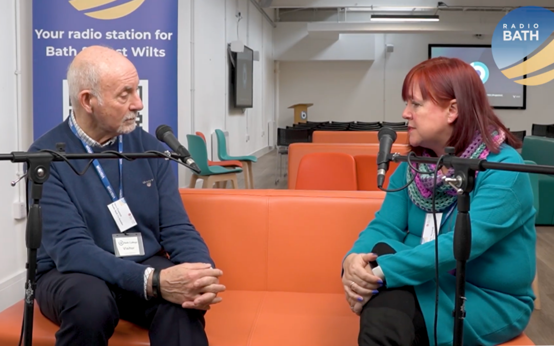 Steve Fountain chats to Nicky Marshall at Business Breakfast