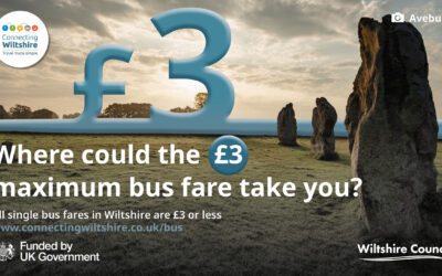 Explore Wiltshire this Spring with £3 bus fares