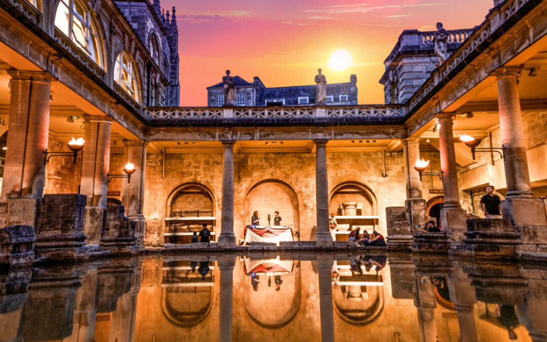Summer Lates return to the Roman Baths with evening openings, music and torchlit tours