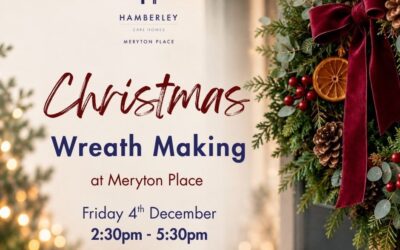 Christmas Wreath Making at Meryton Place